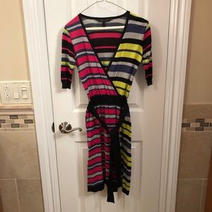 BCBG Maxazria striped dress